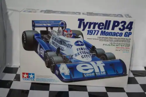 Tamiya tyrrell p34 6 wheeler monaco 1/20 scale no20053*2000