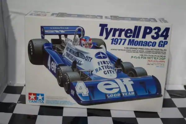 Tamiya tyrrell p34 6 wheeler monaco 1/20 scale no20053*2000