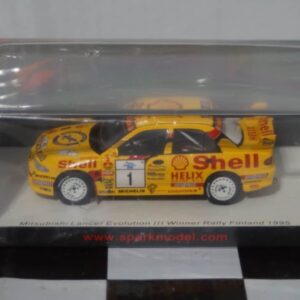 Spark mitsubishi lancer evolution rally finland 1995 1:43 resin s6502