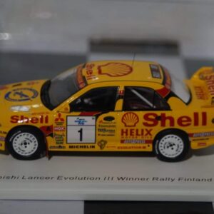 Spark mitsubishi lancer evolution rally finland 1995 1:43 resin s6502