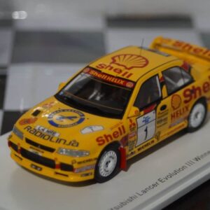 Spark mitsubishi lancer evolution rally finland 1995 1:43 resin s6502