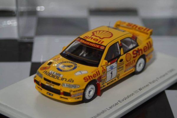 Spark mitsubishi lancer evolution rally finland 1995 1:43 resin s6502