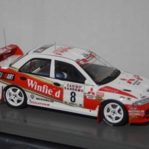 Spark mitsubishi lancer evolution rally finland 1995 1:43 resin s6502