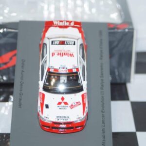 Spark mitsubishi lancer evolution rally finland 1995 1:43 resin s6502