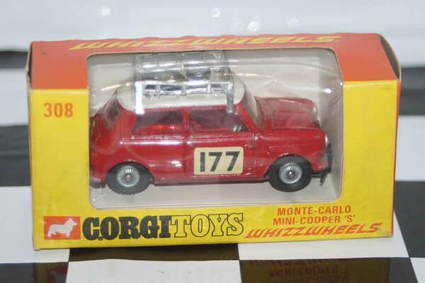 Corgi Mettoy co.ltd Toys Porsche 924 Turbo Black in 1:36 310