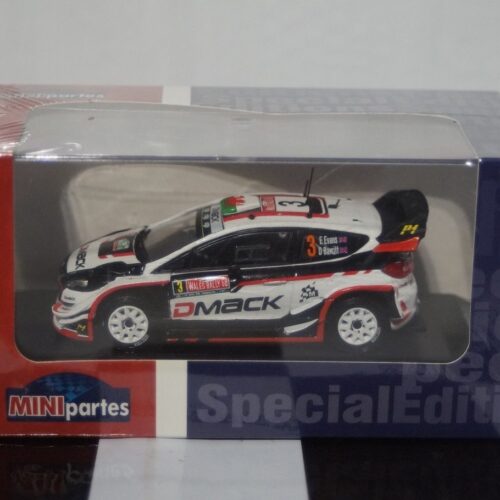 Ford Fiesta RS WRC Rally WALES 2017 E.EVANS MNP507 MINIPARTES Diecast