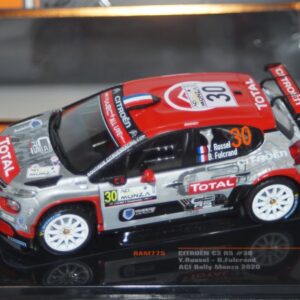 Ixo citroen ds3 r5 rally condroz 2016 s.lefebvre diecast 1:43 ram653
