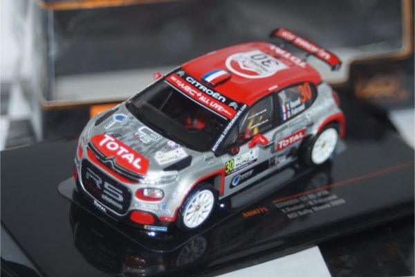 Ixo citroen ds3 r5 rally condroz 2016 s.lefebvre diecast 1:43 ram653