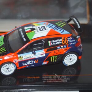 Ixo hyundai i20 r5 aci rally 2020 f.morbidelli 1:43 diecast ram780lq