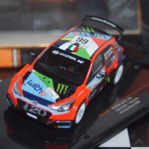 Ixo hyundai i20 r5 aci rally 2020 f.morbidelli 1:43 diecast ram780lq