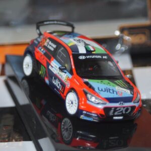 Ixo hyundai i20 r5 aci rally 2020 f.morbidelli 1:43 diecast ram780lq