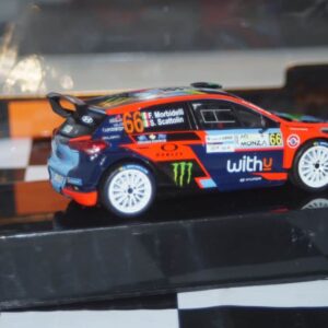 Ixo hyundai i20 r5 aci rally 2020 f.morbidelli 1:43 diecast ram780lq