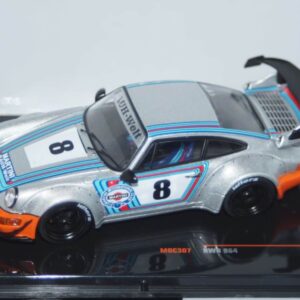 Ixo porsche 911 RWB BackDate Grey moc308 1:43