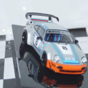 Ixo porsche 911 RWB BackDate Grey moc308 1:43