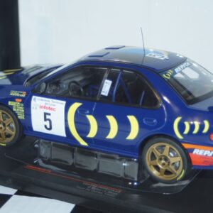 Ixo subaru impreza rally tour de corse 1995 c.mcrae 18rmc063b.20 1:18