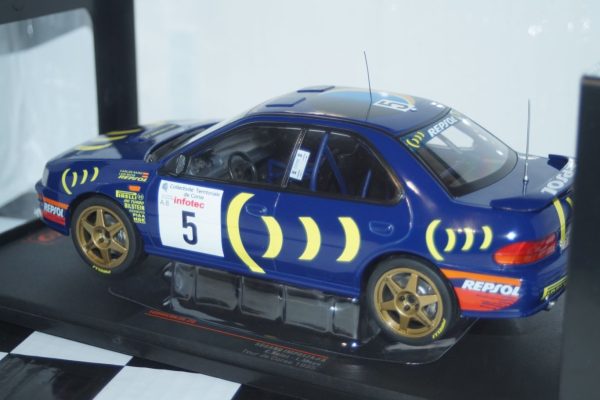Ixo subaru impreza rally tour de corse 1995 c.mcrae 18rmc063b.20 1:18