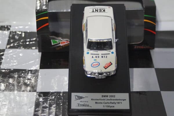 Trofeu bmw 2002 monte-carlo rally 1971 n.koob 1:43rd rr.fr 33