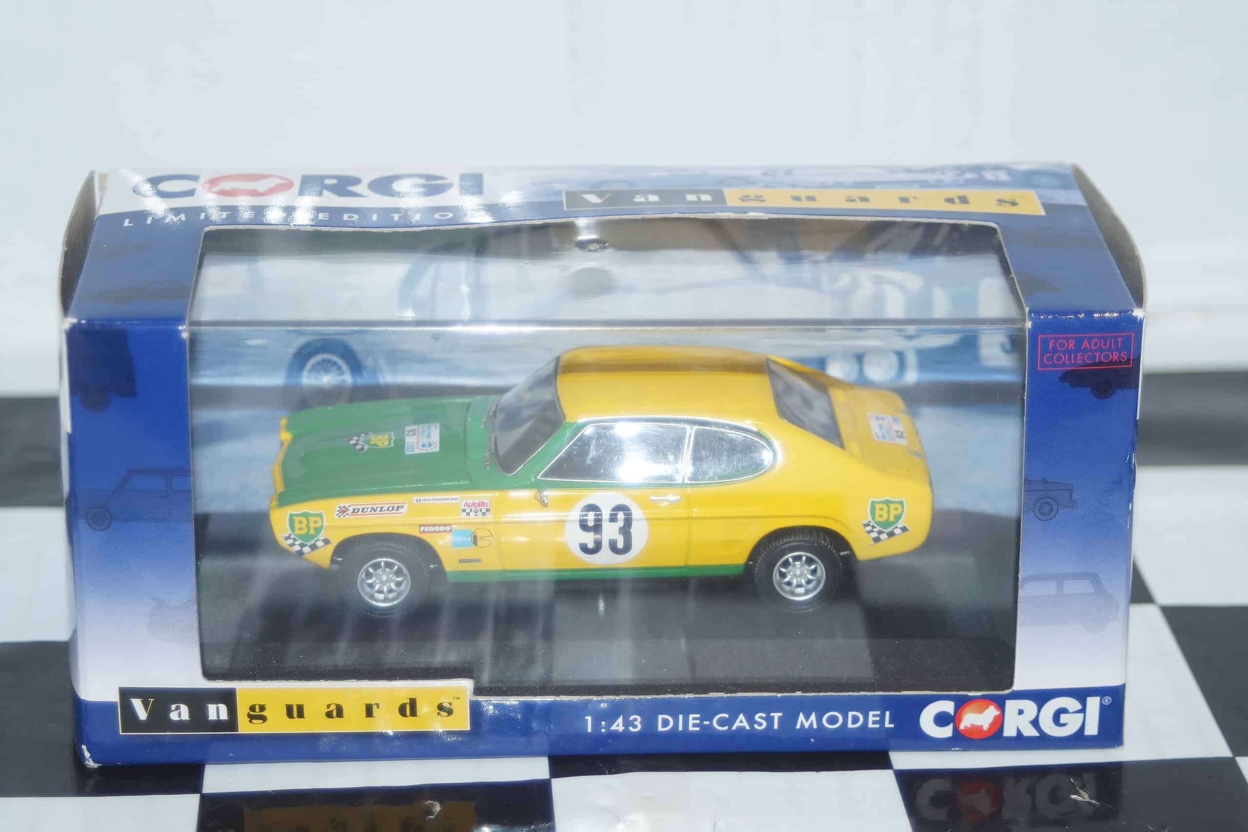Vanguards ford capri 2300gt mk1 tour de france 1969 va13312 1:43 scale