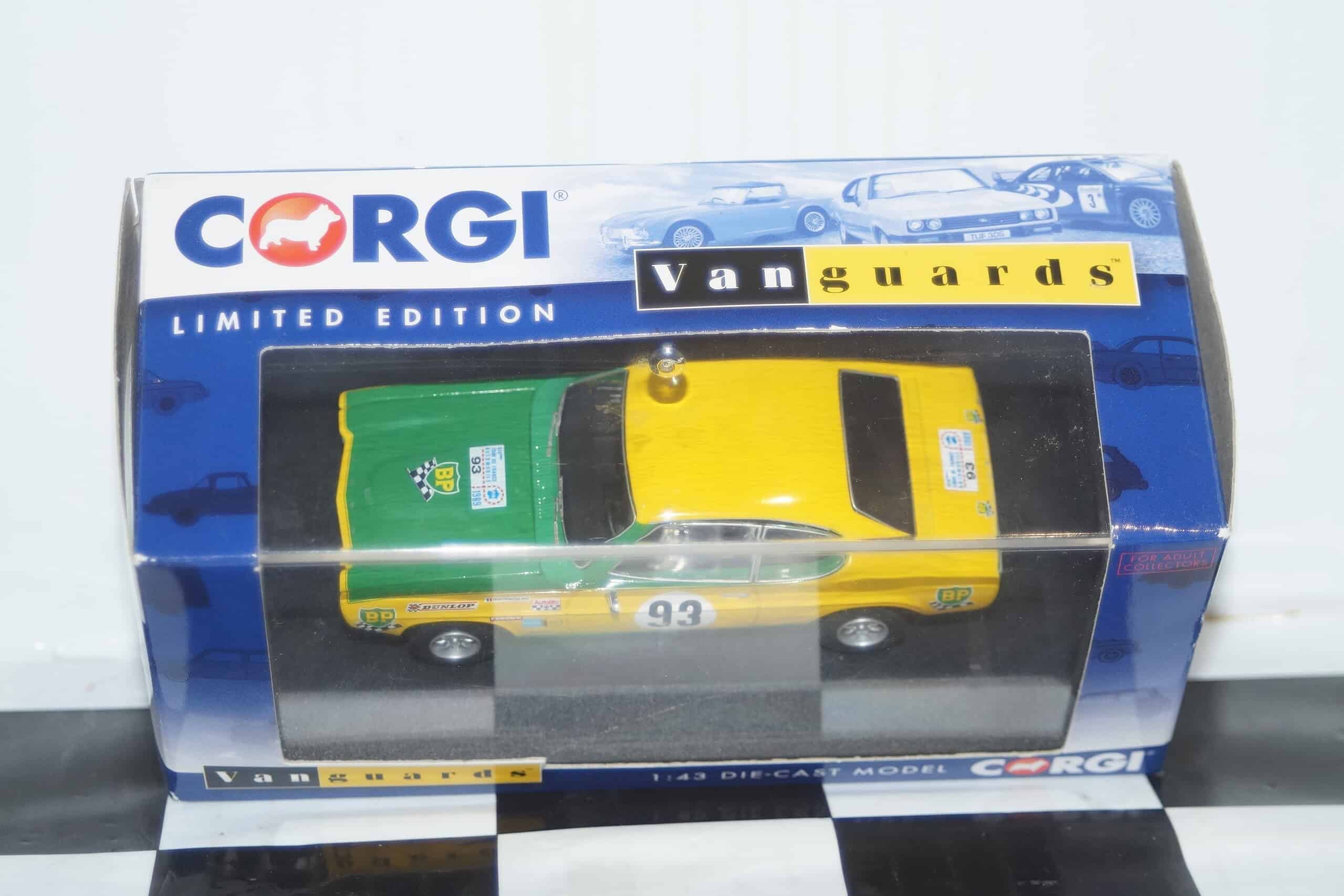 Vanguards ford capri 2300gt mk1 tour de france 1969 va13312 1:43 scale