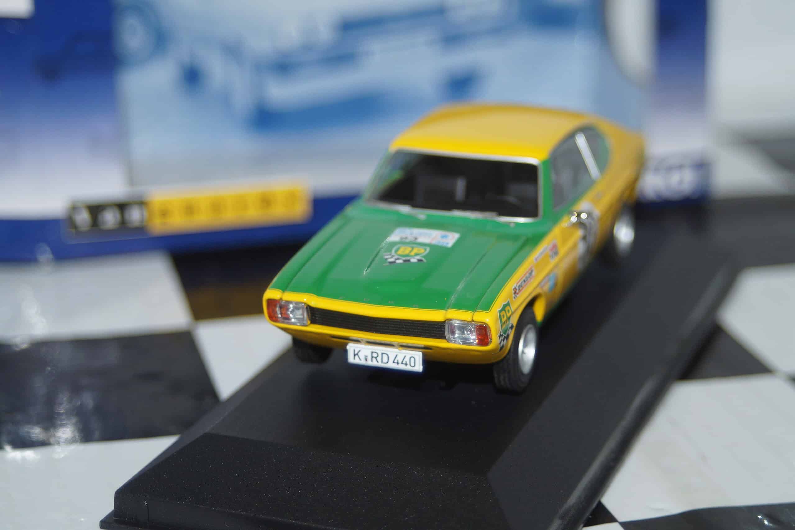 Vanguards ford capri 2300gt mk1 tour de france 1969 va13312 1:43 scale