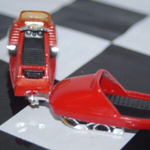 Majorette moto-neige with trailer car 1970 snow mobile in 1:50 nr249