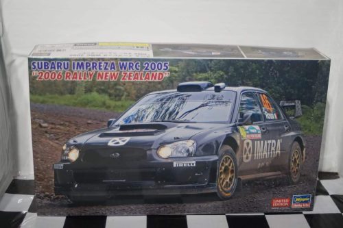 Hasegawa subaru impreza wrc rally new zealand 2005 1:24 model kit 20506