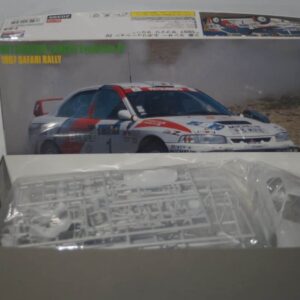 Hasegawa mitsubishi lancer evolution 4 1997 safari rally 1:24 model kit 20395