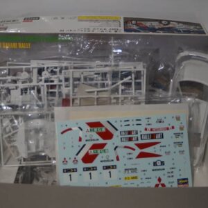 Hasegawa mitsubishi lancer evolution 4 1997 safari rally 1:24 model kit 20395