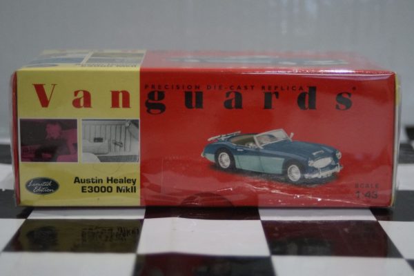 Vanguards austin healey e3000 mk2 blue va05702 1:43 scale