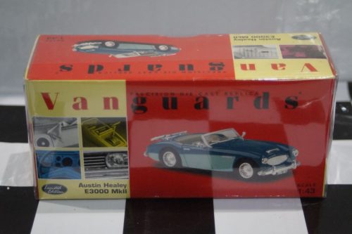 Vanguards austin healey e3000 mk2 blue va05702 1:43 scale