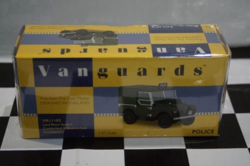 Vanguards land rover series 1 cumberland & westmorland constabulary va11102 1:43 scale