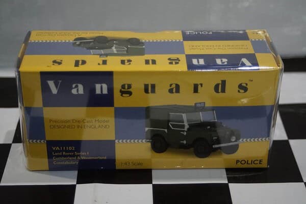 Vanguards land rover series 1 cumberland & westmorland constabulary va11102 1:43 scale