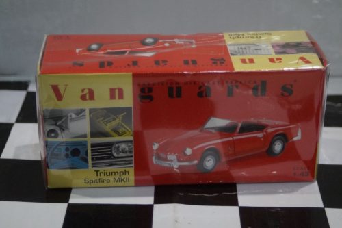 Vanguards triumph spitfire mk2 red open top va06700 1:43 scale