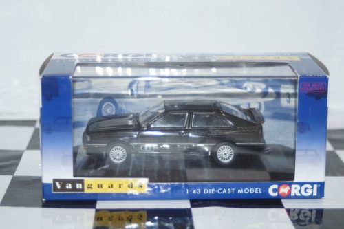 Vanguards audi quattro 20 valve mk2 black 1990 va12904 1:43 scale