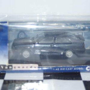 Vanguards audi quattro mk2 blue 1990 va12900 1:43 scale