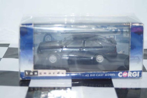 Vanguards audi quattro mk2 blue 1990 va12900 1:43 scale