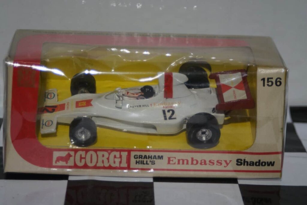 Corgi Mettoy co.ltd Toys Embassy Shadow Formula 1 Racing Graham 
