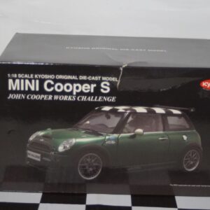 Kyosho Mini BMW Cooper S John Cooper Challenge Green 08557G 1:18