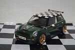 Kyosho mini bmw cooper s john cooper challenge green 08557g 1:18
