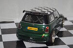 Kyosho mini bmw cooper s john cooper challenge green 08557g 1:18