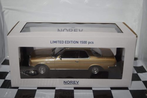 MERCEDES-BENZ 280 CE 1980 Gold 1:18 scale Norev 183587