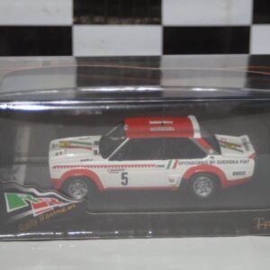 Toyota corolla levin 1000 lakes rally 1977 m.saaristo 1:43rd scale rr.fi 14 trofeu