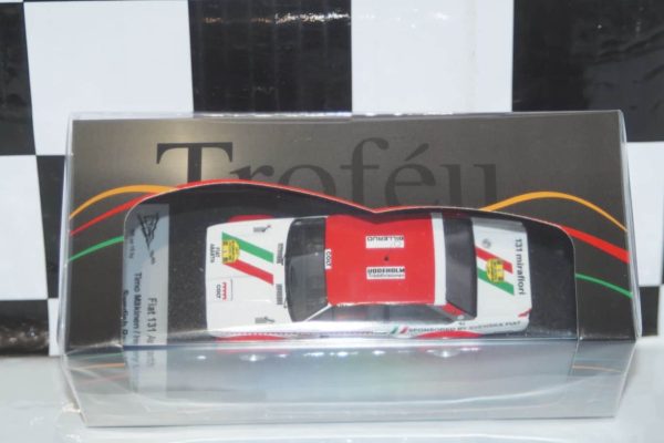 Toyota corolla levin 1000 lakes rally 1977 m.saaristo 1:43rd scale rr.fi 14 trofeu