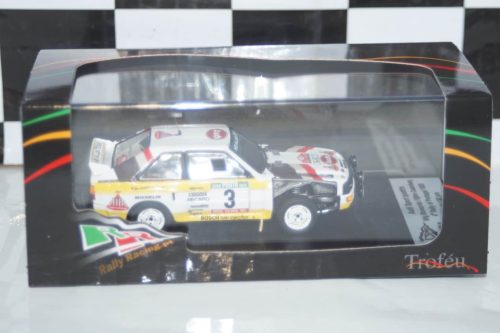 Toyota corolla levin 1000 lakes rally 1977 m.saaristo 1:43rd scale rr.fi 14 trofeu