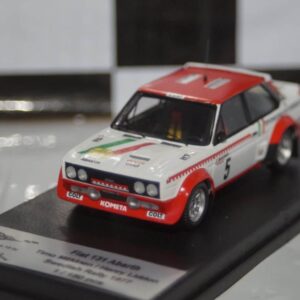 Toyota corolla levin 1000 lakes rally 1977 m.saaristo 1:43rd scale rr.fi 14 trofeu