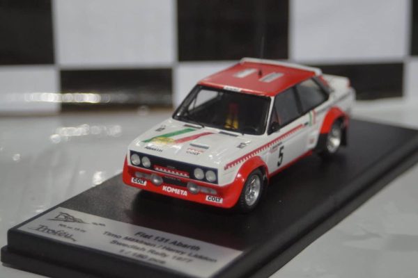 Toyota corolla levin 1000 lakes rally 1977 m.saaristo 1:43rd scale rr.fi 14 trofeu