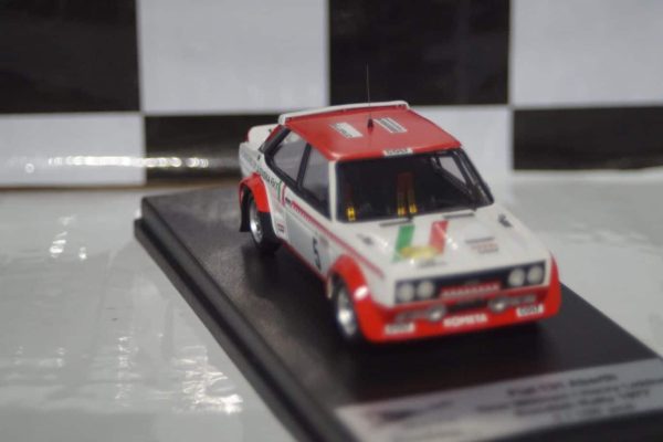 Toyota corolla levin 1000 lakes rally 1977 m.saaristo 1:43rd scale rr.fi 14 trofeu