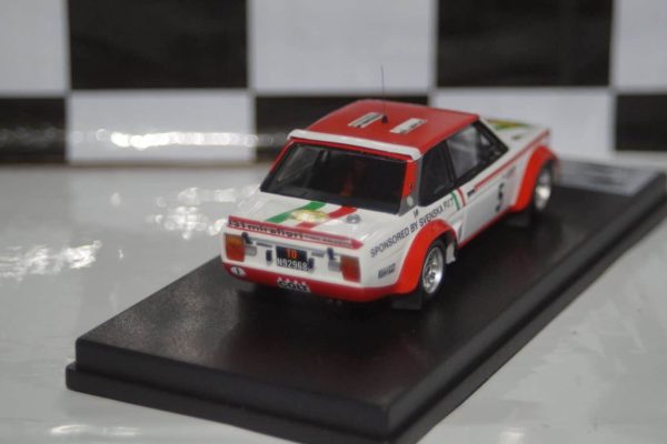 Toyota corolla levin 1000 lakes rally 1977 m.saaristo 1:43rd scale rr.fi 14 trofeu