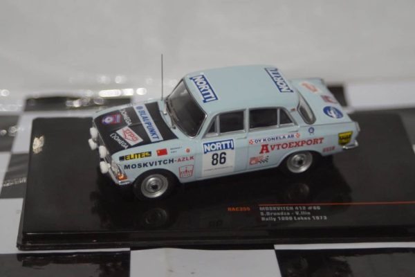 IxoMoskvitchLakesRallyS.Brundza:DiecastRAC