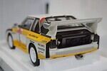 Audi quattro s1 rally sanremo with figure and case 1:18 diecast autoart 88503